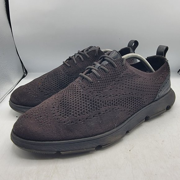 Cole Haan 4.Zerogrand Stitchlite Mens 11.5 Oxford Black Casual Shoes C35744 main image 8